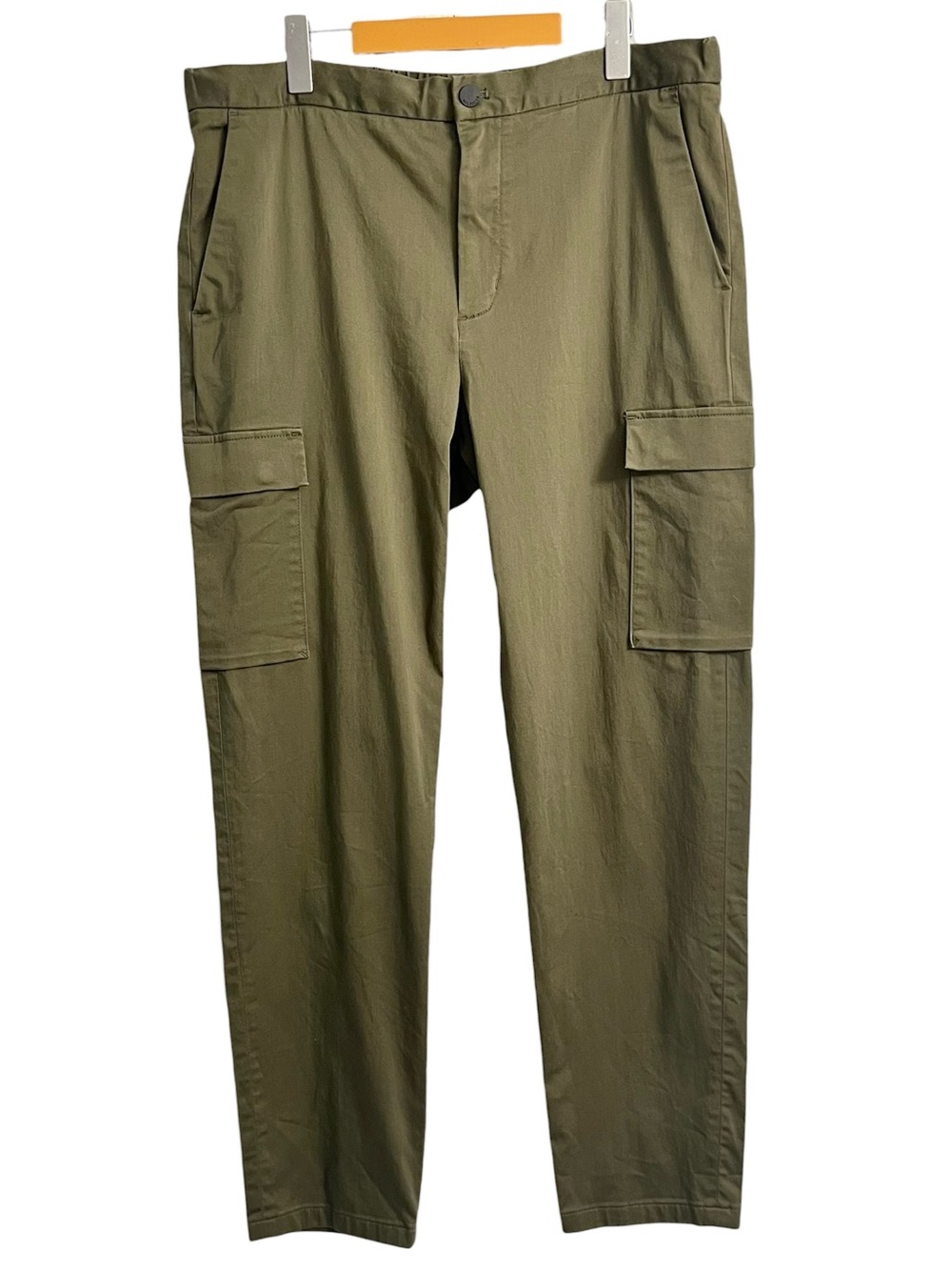 Tommy Hilfiger Men’s Cargo Pants Relaxed Taper Utility 36x32 Olive Green